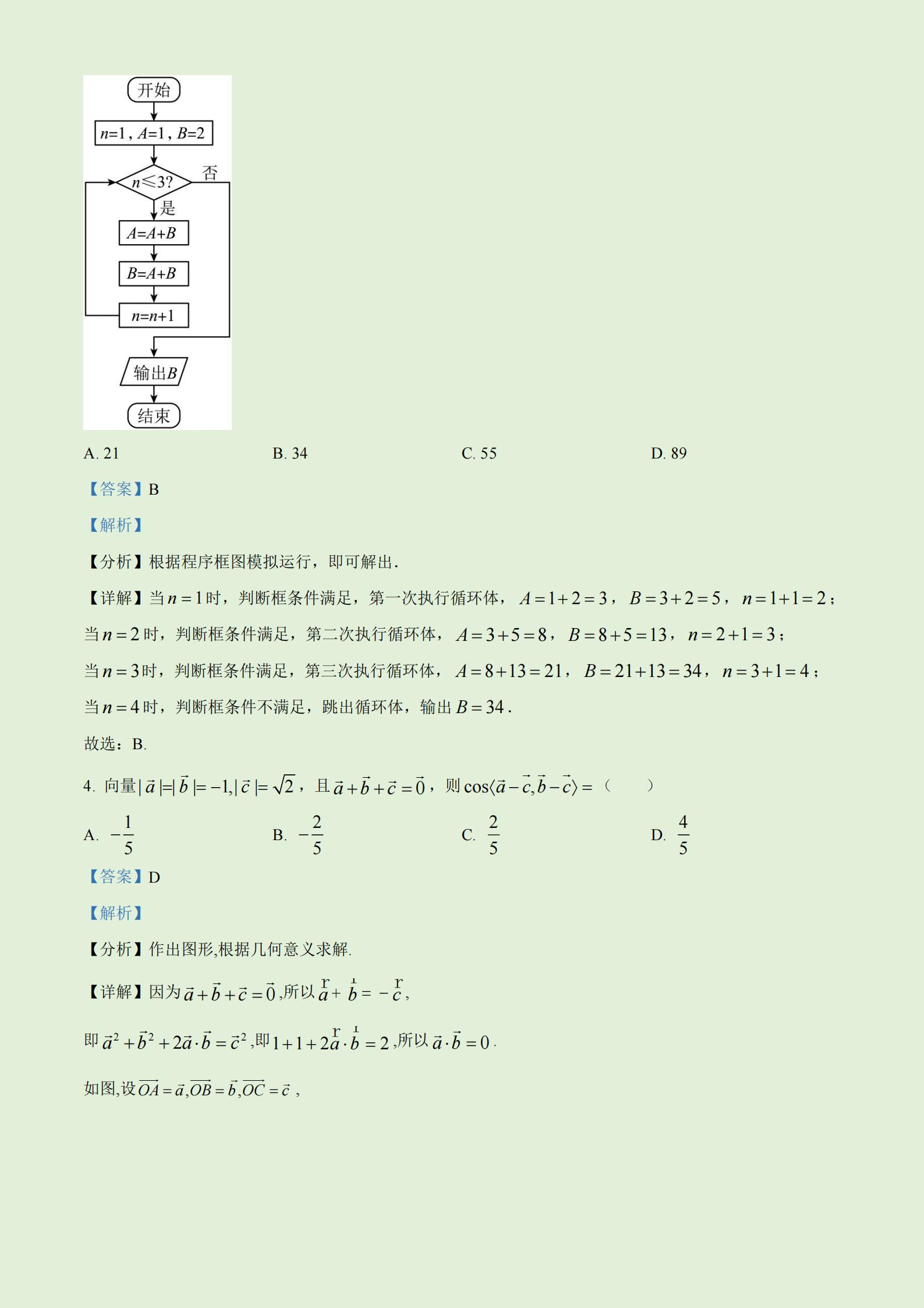 2023年高考真题及答案